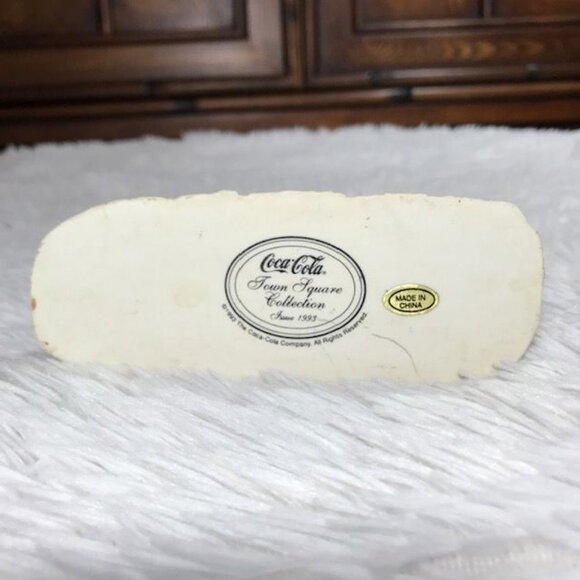 Vintage Coca-Cola Trolley Car Town Square Collection Accessory - Picture 7 of 8